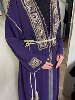 marokkaanse jellaba caftan abaya sari gala takschita dubai, Ophalen of Verzenden, Zo goed als nieuw, Maat 38/40 (M), Paars