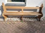 Authentieke houten kerkbank, Ophalen, Gebruikt, Bruin, Klassiek