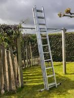 Ladder altrex alpe 40047 3x11 treden, Doe-het-zelf en Verbouw, Ladders en Trappen, Ladder, Gebruikt, Opvouwbaar of Inschuifbaar