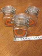 Kleine Weck potjes 3st., Ophalen of Verzenden