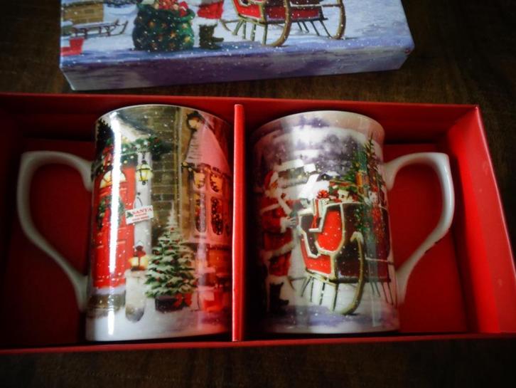 Kerst bekers en onderzetters, Leonardo Coll., Diversen, Kerst, Nieuw, Ophalen of Verzenden