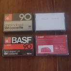 4 BASF cassettebandjes, Gebruikt, 2 t/m 25 bandjes, Overige genres, Ophalen of Verzenden