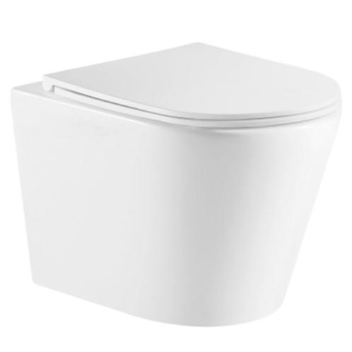 WC randloos +softclose bril | Magazijn Opruiming | op=op!, Doe-het-zelf en Verbouw, Sanitair, Nieuw, Toilet, Ophalen of Verzenden