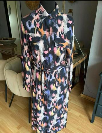 New Collection mooie lange zomerse doorknoop jurk mt 42 beschikbaar voor biedingen