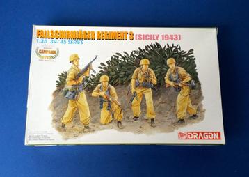 Dragon	6195	Fallschirmjäger Regiment 3 (Sicily 1943)	1/35 beschikbaar voor biedingen