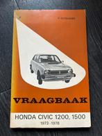 Vraagbaak Honda Civic, Ophalen of Verzenden