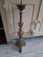 Koperen / zwaar messing ?? Vloer kandelaar, Ophalen of Verzenden