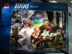 Bijzondere puzzel Tovenaar en elfjes, Ophalen, 500 t/m 1500 stukjes, Zo goed als nieuw, Legpuzzel