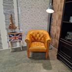 Chesterfield Club chair - Golden oak // NIEUW!, Ophalen