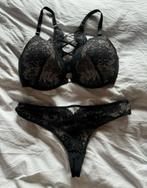 + Nieuw Hunkemöller lingeriesetje. Maat 85E/L., Hunkemöller, Ophalen of Verzenden, Zwart, Setje