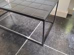 Salontafel staal, Huis en Inrichting, Ophalen, Minder dan 50 cm, 50 tot 100 cm, Zo goed als nieuw