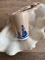 Antieke en beboterde beker Petrus Regout Maastricht, Ophalen of Verzenden