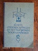 Korte Onderrichtingen voor Gehuwden, Ophalen of Verzenden