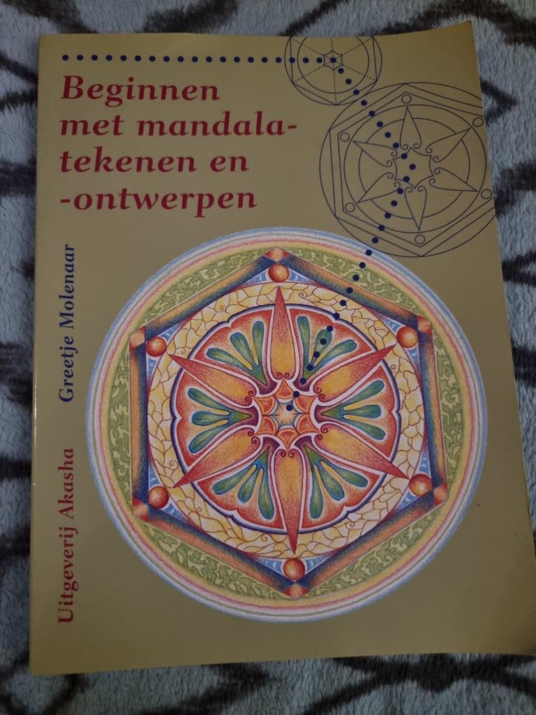 Mandala Tekenen en Ontwerpen - Greetje Molenaar - Nieuw, Spiritualiteit algemeen, Greetje Molenaar, Nieuw, Ophalen of Verzenden