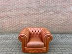 Chesterfield fauteuil, Huis en Inrichting, Fauteuils, Ophalen, Gebruikt, Chesterfield, 100 tot 125 cm