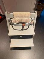 Stokke Tripp Trapp Meegroeistoel licht grijs, Ophalen, Gebruikt, Meegroeistoel, Gordel(s)