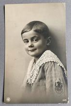 Jongen portret ansichtkaart, Ophalen of Verzenden, Voor 1920, Kinderen