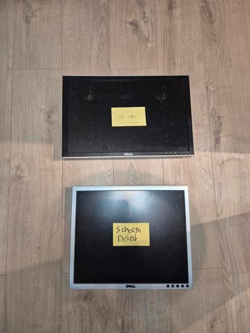 2 defecte Monitoren gratis af te halen  beschikbaar voor biedingen