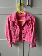 Roze spijkerjasje maat 116, Ophalen of Verzenden, Zo goed als nieuw, Meisje, Jas