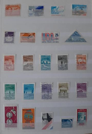 1 Kaart Postzegels Mooiste Vliegtuigen No. 3 Gestempeld beschikbaar voor biedingen