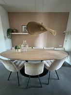 Eiken tafel ovaal nieuw, Huis en Inrichting, Tafels | Eettafels, 200 cm of meer, Nieuw, 100 tot 150 cm, Eikenhout