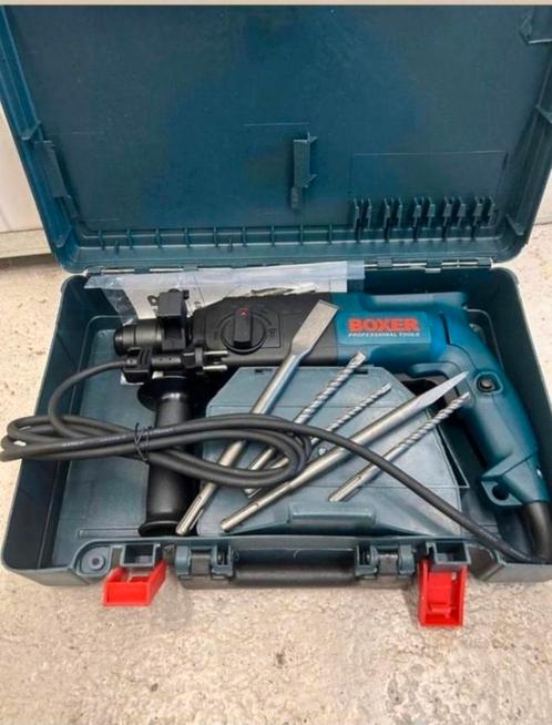 Nieuwe sds klopboormachine hakhamer. Nieuw in doos, Doe-het-zelf en Verbouw, Gereedschap | Boormachines, Nieuw, Boormachine, 600 watt of meer