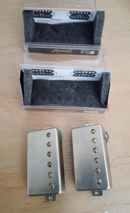 Roswell  LLS-N4 Humbucker Bridge Nickel Gold Pole Screws, Muziek en Instrumenten, Instrumenten | Onderdelen, Nieuw, Elektrische gitaar