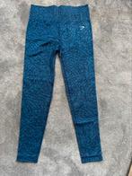 Gymshark sportlegging donkerblauw mt XS, Blauw, Ophalen of Verzenden, Maat 34 (XS) of kleiner, Gymshark