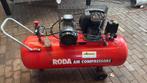 Roda compressor 2.2kw 150 liter, 100 liter of meer, Ophalen of Verzenden, Zo goed als nieuw