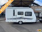 Hobby De Luxe 400 SF 2012 MOVER + VOORTENT!!!, Caravans en Kamperen, Hobby, Schokbreker, Bedrijf, Treinzit