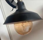 Prachtige hanglamp met geblazen glasbol, Huis en Inrichting, Lampen | Hanglampen, Ophalen, Zo goed als nieuw, Glas, 50 tot 75 cm