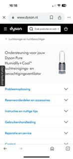 Dyson Pure Humidify Luchtreiniger vochtigingsventlator, Ophalen