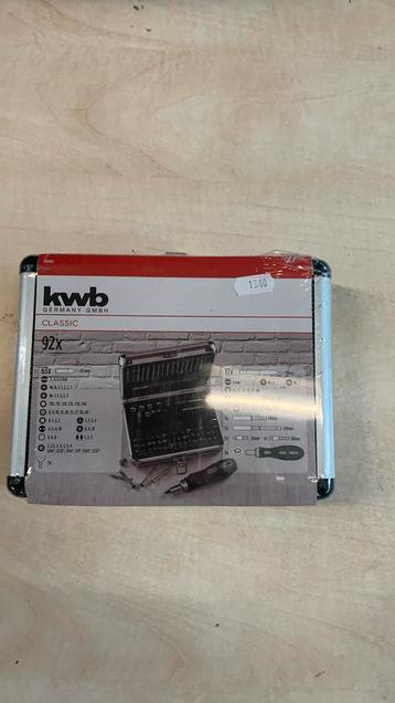 kwb Power Bitbox bit set 92-delig metalen koffer beschikbaar voor biedingen