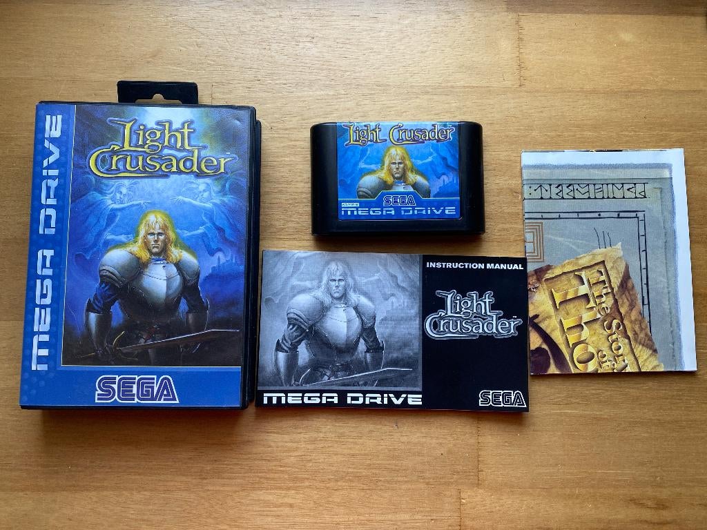 Light crusader sega mega drive, 1 speler, Racen en Vliegen, Ophalen of Verzenden, Zo goed als nieuw