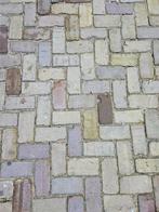 Oud gebakken dikformaat getrommeld., Tuin en Terras, Tegels en Klinkers, Ophalen, Zo goed als nieuw, 10 m² of meer, Klinkers