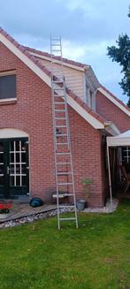 2 delige aluminium ladder, uitschuifbaar tot 8 meter, Ophalen, Gebruikt, 4 meter of meer