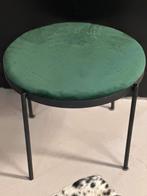 Groene Hocker / Bijzettafel, Huis en Inrichting, Krukjes, Ophalen, Zo goed als nieuw, IJzer