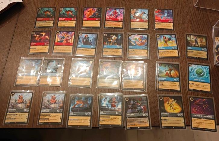 Lorcana Kaarten chapter 9 fabled rare,Ultra rare, legendary, Hobby en Vrije tijd, Gezelschapsspellen | Kaartspellen, Nieuw, Een of twee spelers