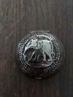 Zilver snuifdoosje pillendoosje, Ophalen of Verzenden, Zilver