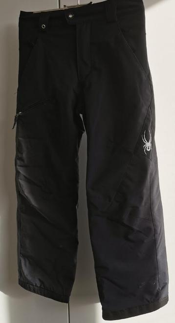 Spyder kids skibroek, 140/10, zwart, gebruikt beschikbaar voor biedingen
