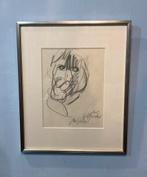 Jan Sierhuis , zelfportret , origineel, Ophalen of Verzenden