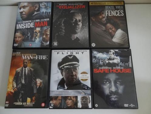 Diverse originele DVD's met Denzel Washington, Cd's en Dvd's, Dvd's | Actie, Zo goed als nieuw, Actiethriller, Vanaf 12 jaar, Ophalen