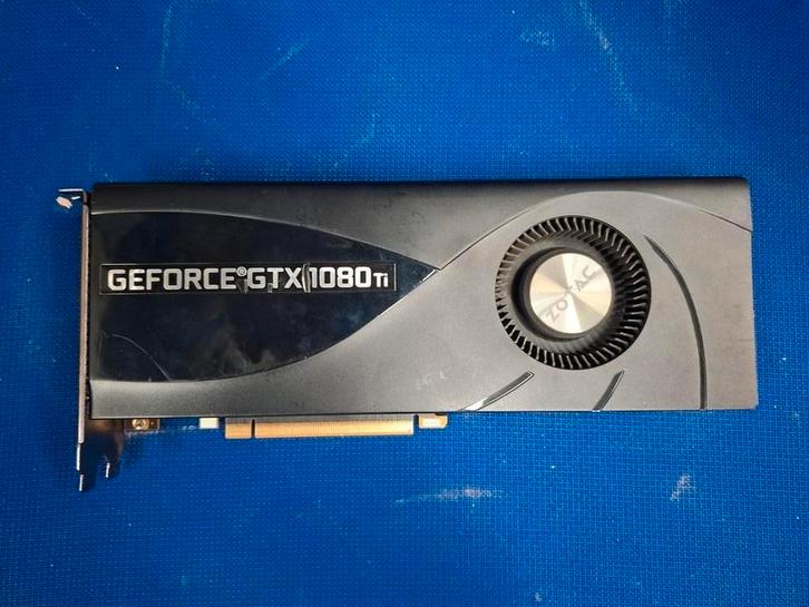GTX 1080ti Zotac Turbine Edition - Goede staat!, Computers en Software, Videokaarten, Gebruikt, Nvidia, PCI-Express 3.0, GDDR5
