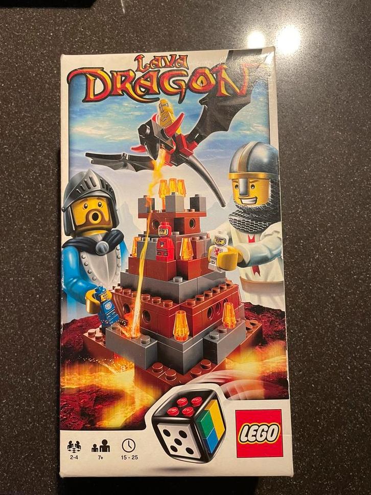 Lava Dragon van LEGO - gezelschapsspel, Kinderen en Baby's, Speelgoed | Overig, Gebruikt, Ophalen of Verzenden