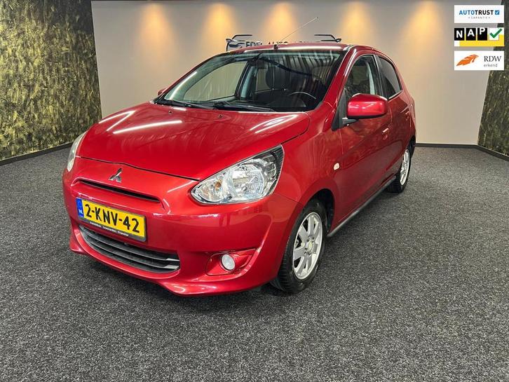 Mitsubishi Space Star 1.2 Instyle-NAP-AUTOMAAT-CAMERA-NAVI-C, Auto's, Mitsubishi, Bedrijf, Te koop, Space Star, ABS, Achteruitrijcamera