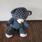 Grote blauwe knuffelbeer 90 cm, Kinderen en Baby's, Ophalen of Verzenden, Zo goed als nieuw