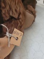 Steiff aap met origineel strooien hoedje, Ophalen of Verzenden