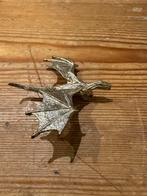 Zilveren draak hanger, Ophalen of Verzenden, Zo goed als nieuw, Zilver, Dier