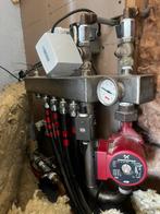 Verdeler vloerverwarming 5 groepen met grundfos pomp, Doe-het-zelf en Verbouw, Verwarming en Radiatoren, Overige typen, Minder dan 60 cm
