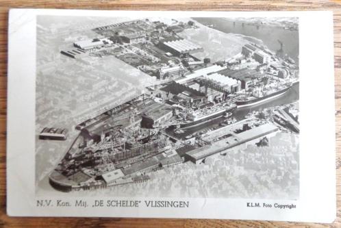 N.V.Kon.Mij. "De Schelde"Vlissingen ca.1900, Verzamelen, Ansichtkaarten | Nederland, Ongelopen, Voor 1920, Ophalen of Verzenden